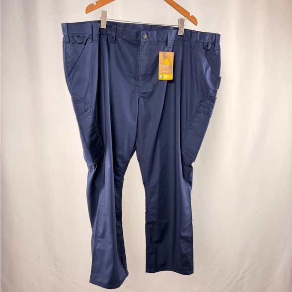 Carhartt Pants - NWT CARHARTT Womans Cargo Pants 104011 in Navy Blue Size 28W Short